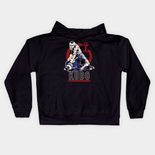 Kudo Martial Art Design Kids Hoodie